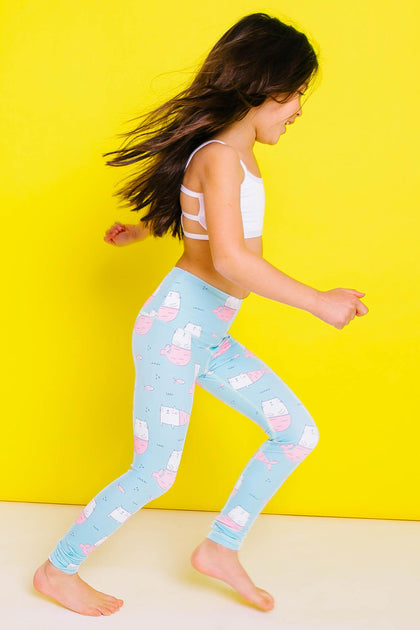 Call Me Mer-Cat Flexi Yoga Pants Kids and Minis