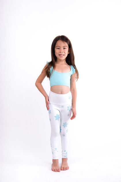 Flexi Lexi Fitness Kids Mini Pineapple Leggings/Yoga Pants XS EUC Unisex