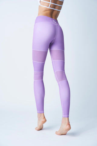 Purple Peek-A-Boo Flexi Pants