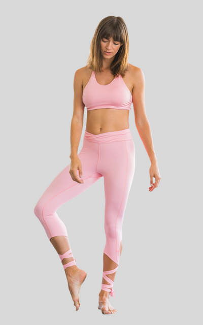 Coral Pink Flexi Dancer Leggings
