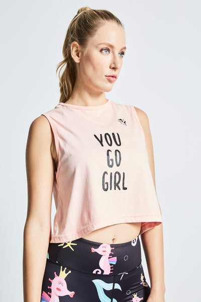 You Go Girl Crop Top