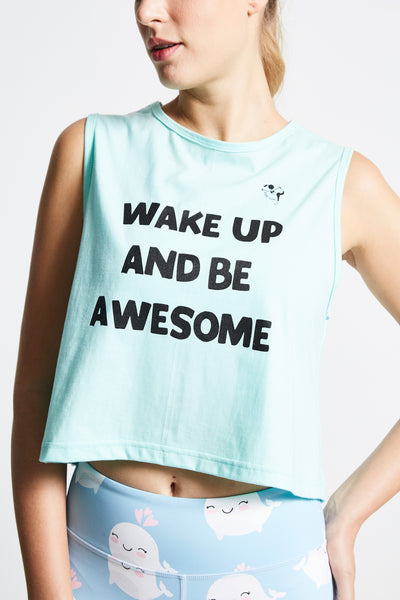 Wake Up Crop Top