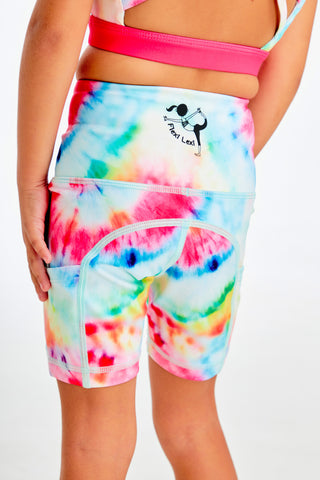 Mini Rainbow Child Flexi Biker Shorts