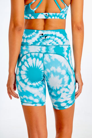 Green Peace Flexi Biker Shorts