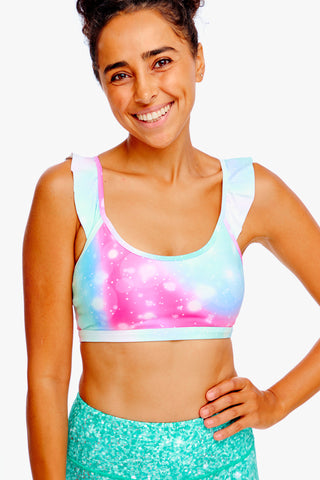 Galaxy Flexi Frilly Crop