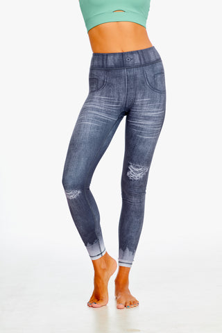 Black Label Denim Flexi Pants