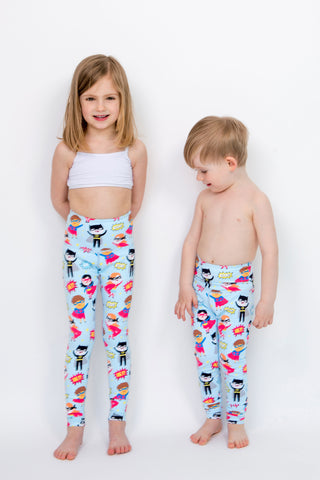 Mini Super Hero Flexi Pants