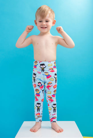 Mini Super Hero Flexi Pants