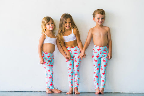 Flamingo Flexi Pants Kids and Minis