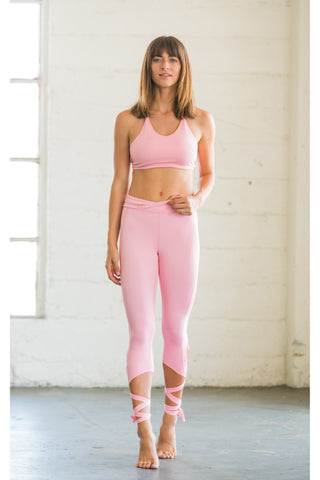 Coral Pink Flexi Dancer Leggings