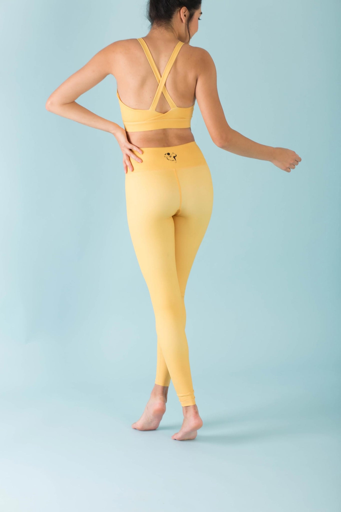 Hello Girlfriend Flexi Pants (Yellow)