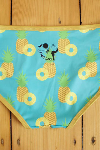 Flexi Booty Shorts - Pineapple