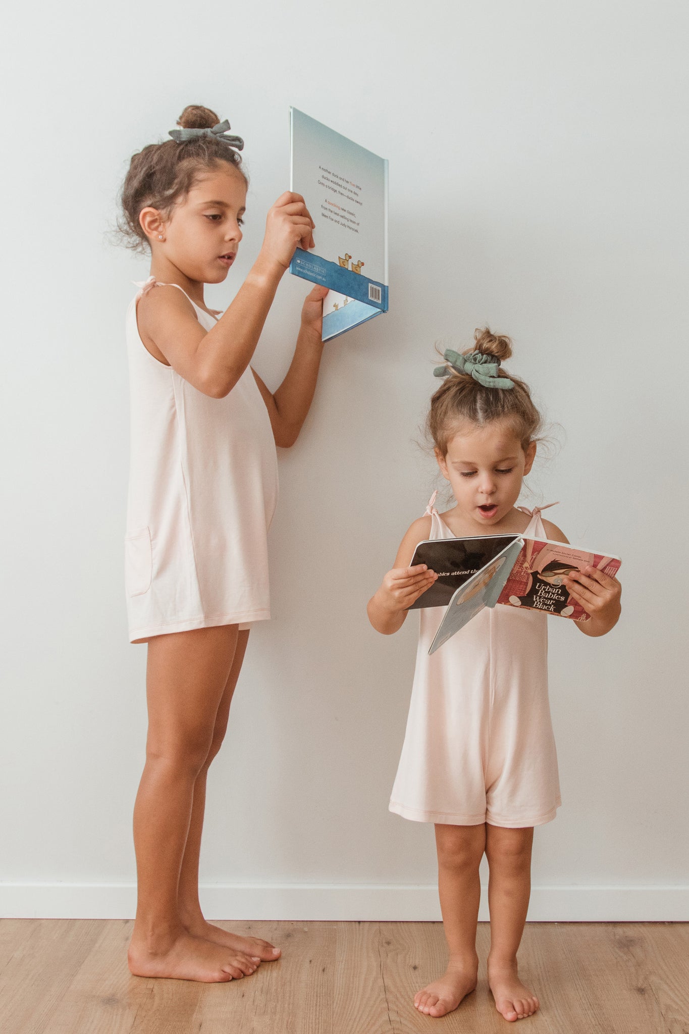 Mini Short Romper - Baby Peach