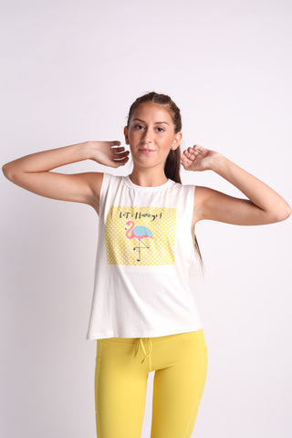 Let's Flamingo Tank Top