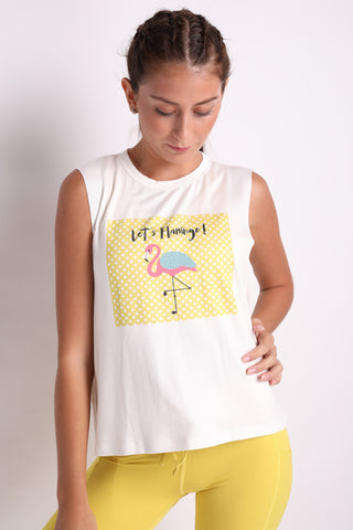 Let's Flamingo Tank Top