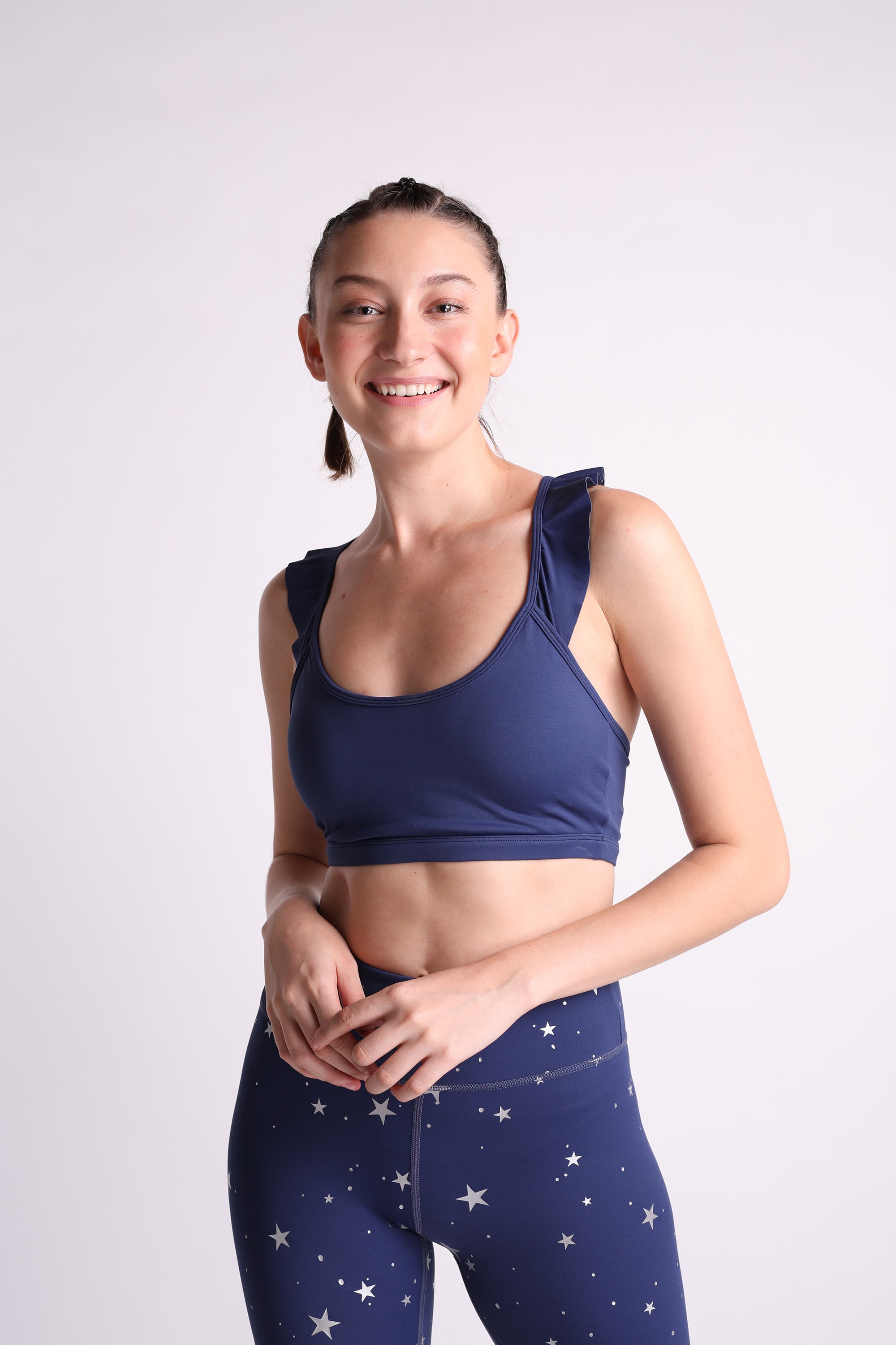 Stardust Frilly Crop – Flexi Lexi Fitness