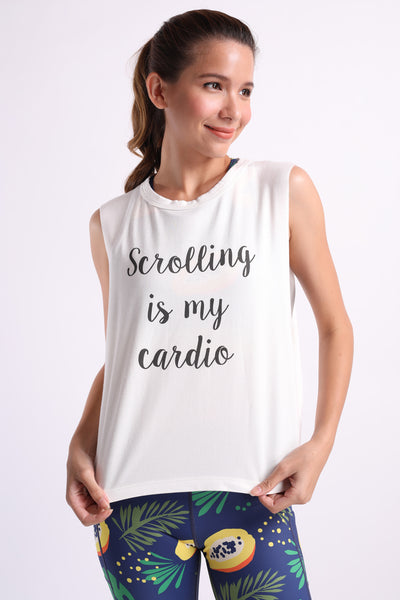 Scrolling is My Cardio Tank Top