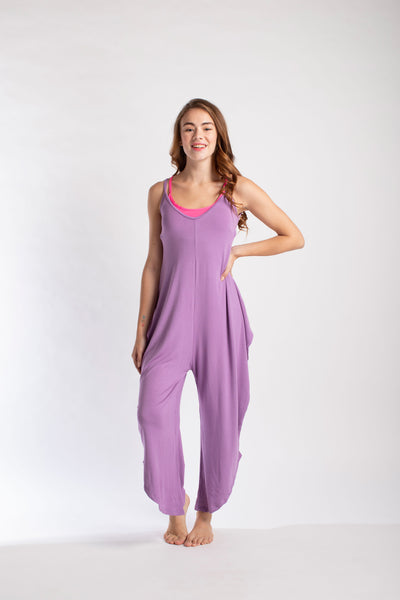 Flexi Long Romper - Purple