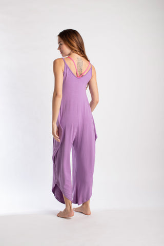 Flexi Long Romper - Purple