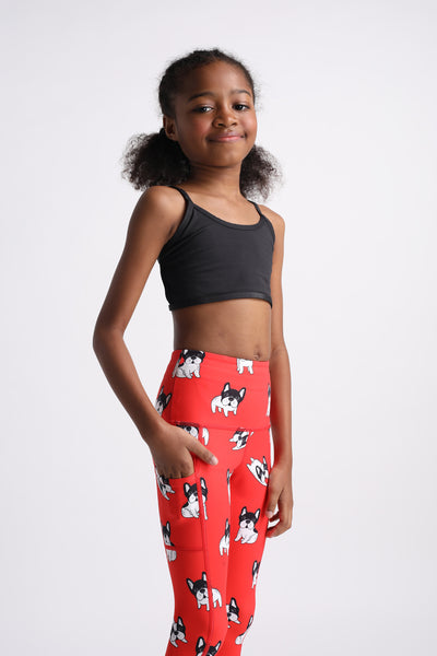 Mini Pardon My Frenchies Flexi Pants