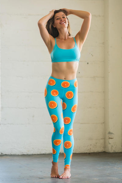 Flexi Lexi Fitness Orange of My Eye Flexi Pants