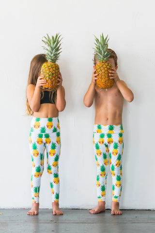 Pineapple Flexi Pants Kids and Minis