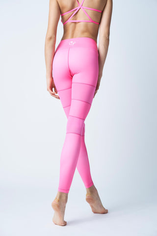 Pink Peek-A-Boo Flexi Pants