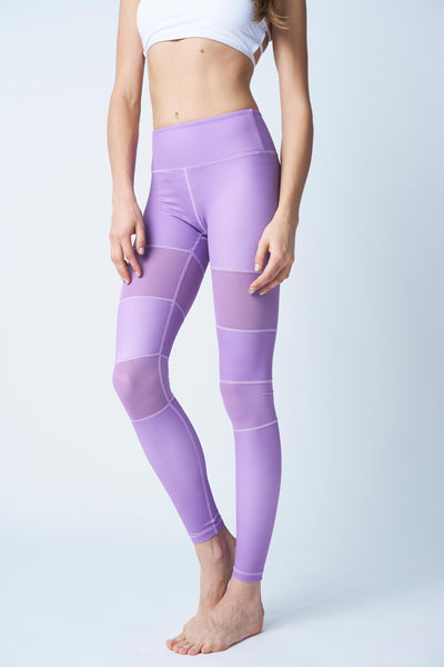 Flexi Lexi Fitness Purple Peek-A-Boo Flexi Pants