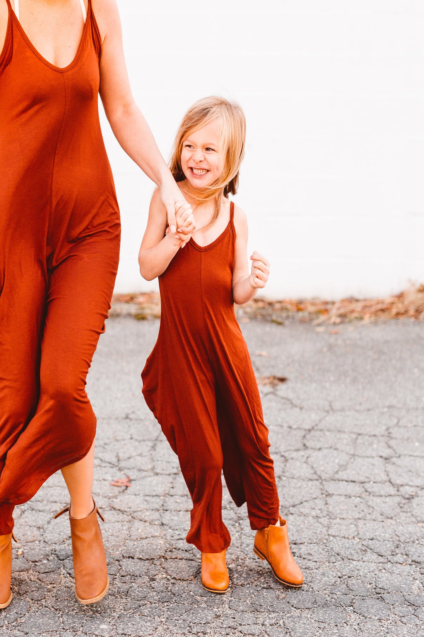 Mini Long Romper - Chocolate Brown