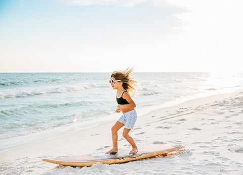 Mini Flamingo Flexi Surfer Shorts