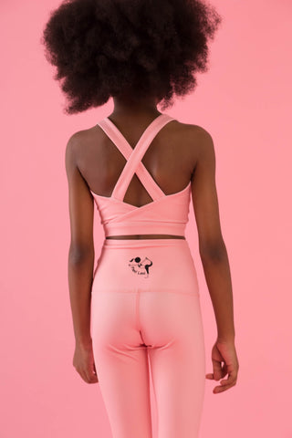 Mini Hello Girlfriend Flexi Crop (Pink)