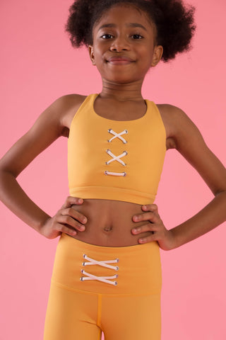 Mini Hello Girlfriend Flexi Crop (Yellow)