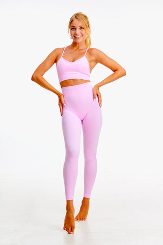 Pink Love is Love Seamless Leggings