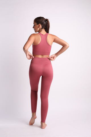 Seamless Leggings (Mauve)