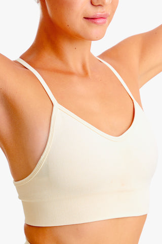White Love is Love Seamless Crop